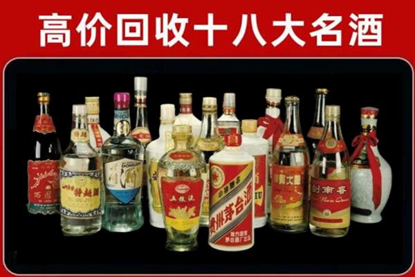 沿滩回收铁盖茅台酒